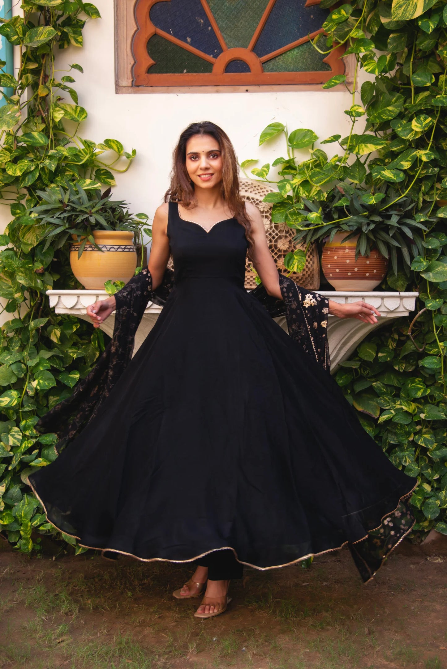 BLACK SUIT SET
