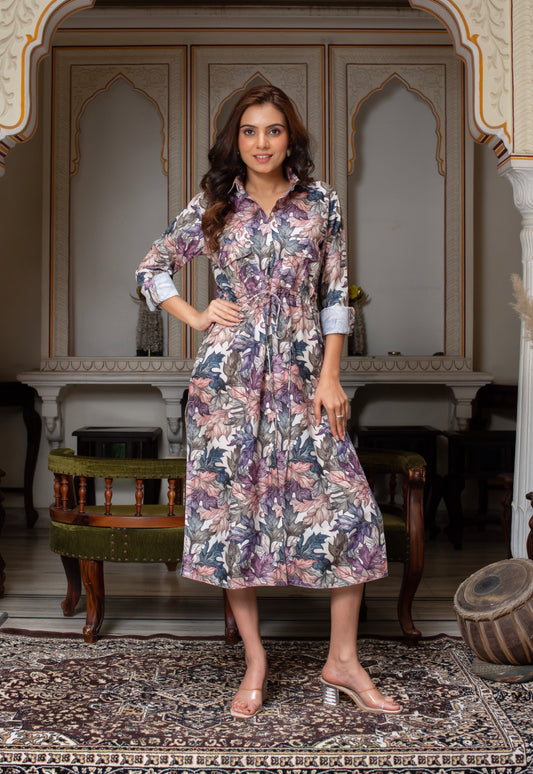 Aparana Shirt Style Dress