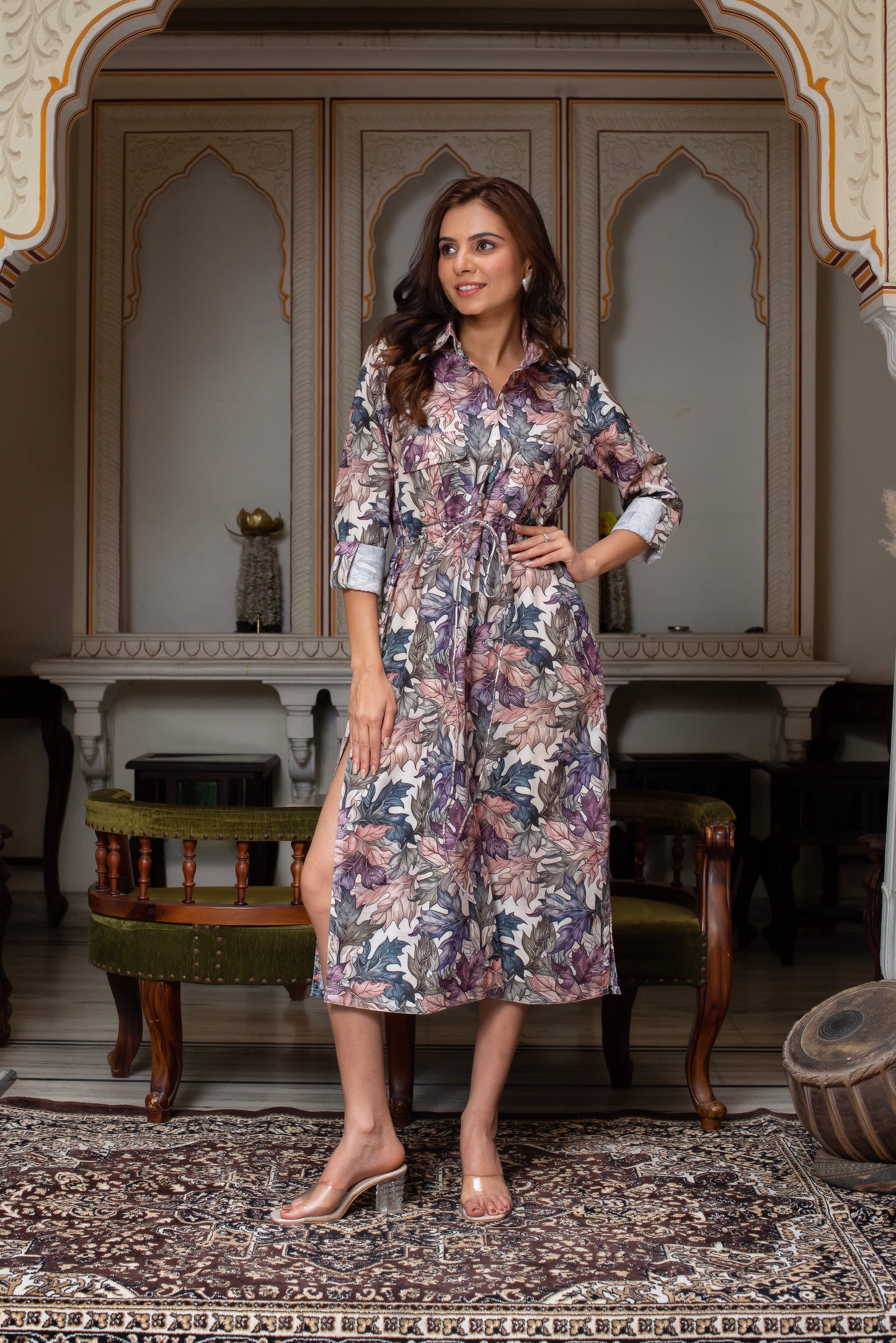 Aparana Shirt Style Dress