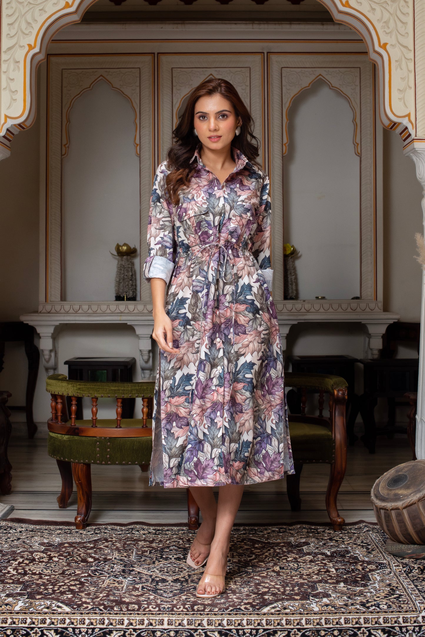 Aparana Shirt Style Dress