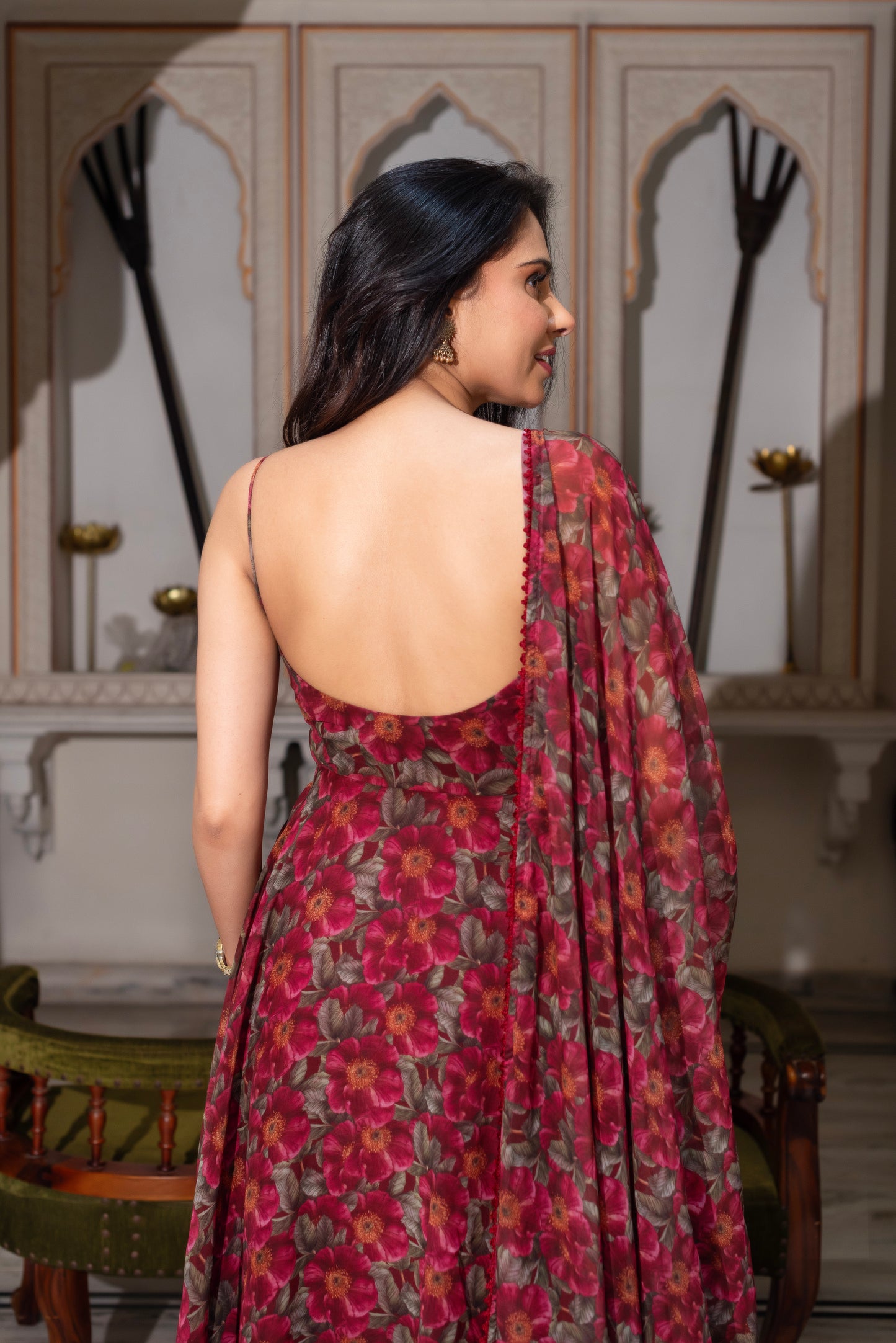 Poppy Red Suit Set