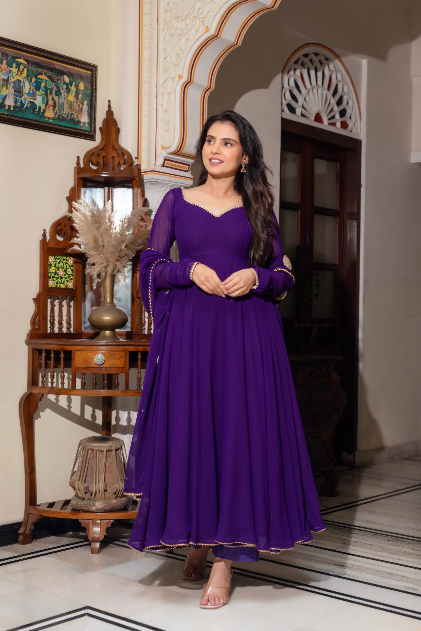 Royal Purple Suit Set