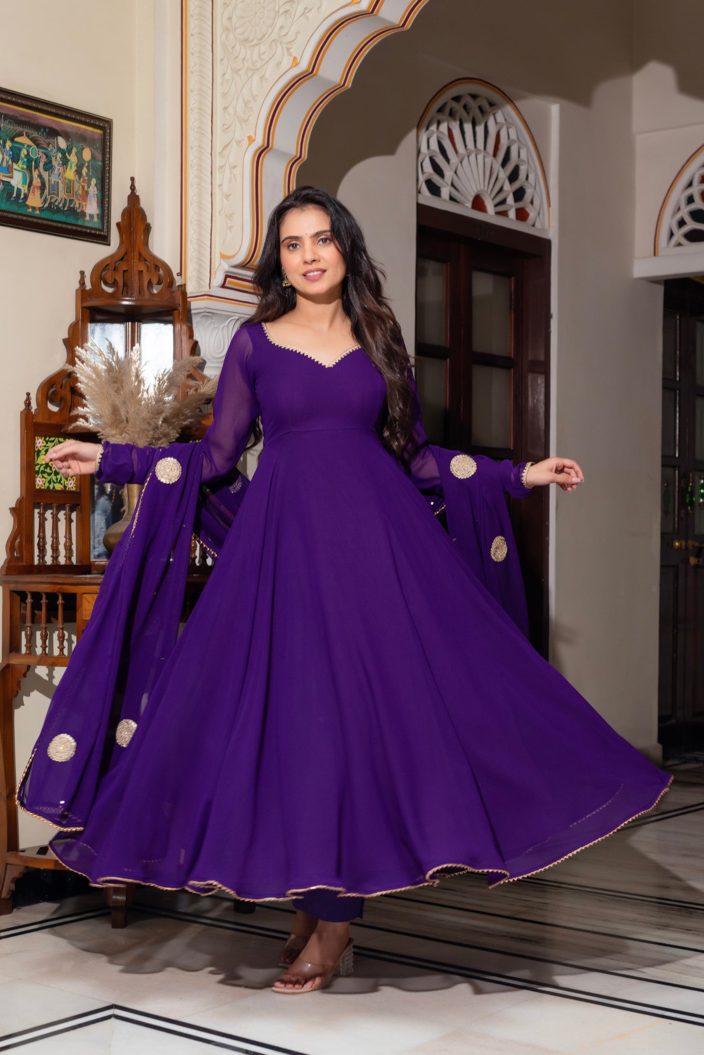 Royal Purple Suit Set
