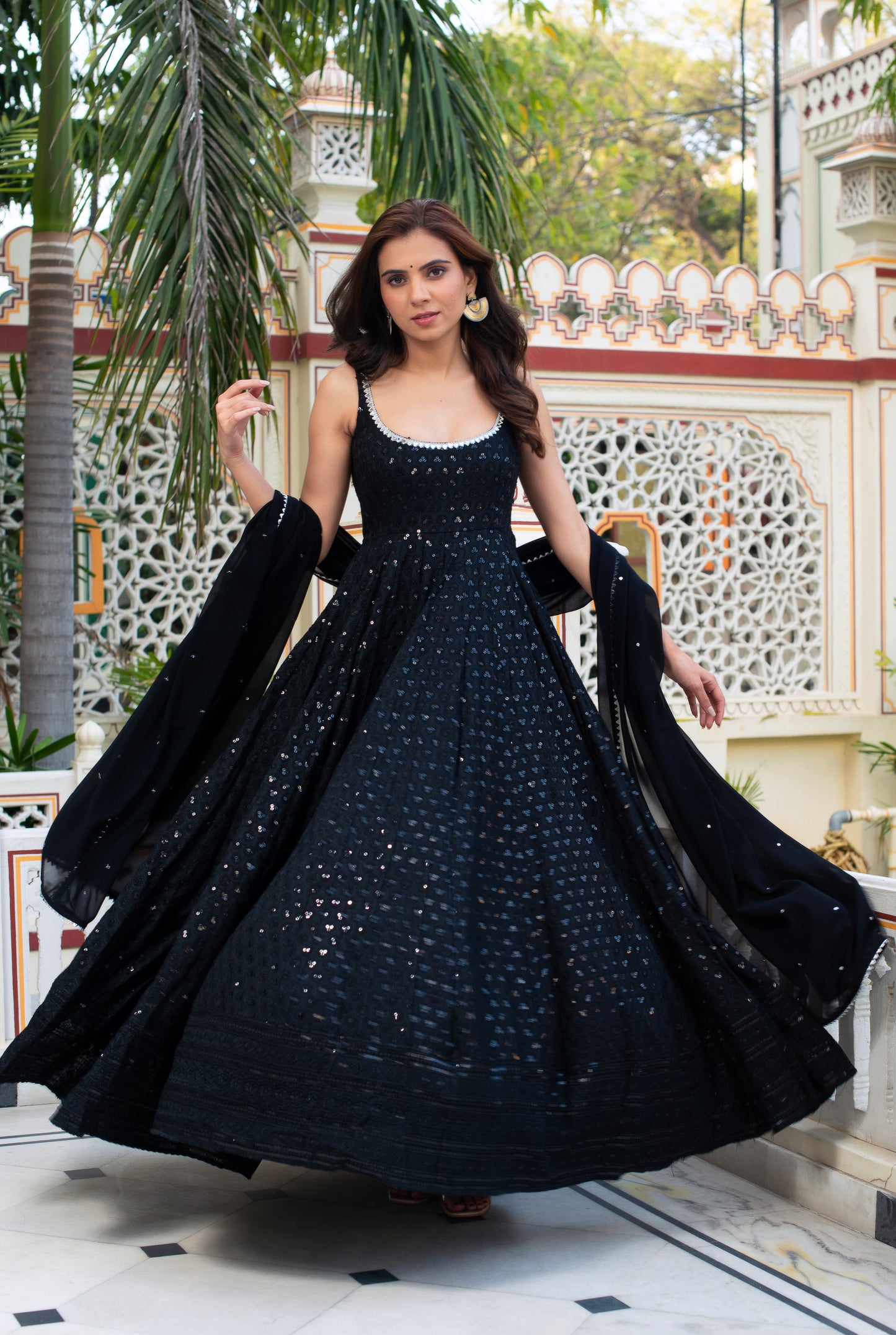 Sajal Long Dress